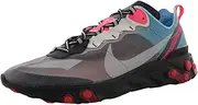 [Nike] Men's React Element 87, Black/Cool Grey-Blue