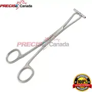 Septum Clamp Forceps 6" Body Piercing Pliers Ear Lip Navel Nose Belly Tongue