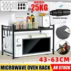 2 Layer Microwave Oven Shelf Rack Kitchen Organiser Storage Stand Holder Cabinet