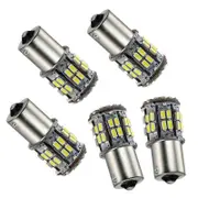 2X Ba15S 50 Smd Led - Bright White 1156 Brake Reverse Light Bulb Globe Lamp 12V
