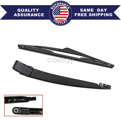 1 pair new Rear Windshield Back Wiper Arm Blade Set FOR Nissan Kicks 2021 2022