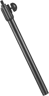 LOLIPPYY Telescoping Boom Arm Mic Pole for Portable Microphones Easy Installation with Screw Adapter for Recording and Broadcasting Use