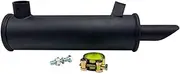 Engine Muffler 105-296 Fits Kohler Exhaust 237550 237550-S Fits Cub Cadet 393840-R91 IH-393840-R91 K241 K301 K321