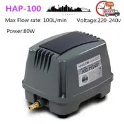 Hailea HAP-100 Aquarium Fish Pond Increases Oxygen Pump 100L/M Low Noise AU PLUG