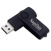 USB Flash Drive 32GB 1 Pack USB 2.0 Thumb Drive Swivel Memory Stick Data Stor...