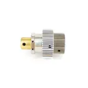 Double speed fine adjustment assembly of astronomical telescope focusing base