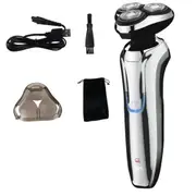 Beard Trimmer 3D Floating Rechargeable ABS Detachable Men Shaver Rechargeable 3D Floating Electric Shaving Machine Beard Trimmer