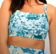 NWT OFFLINE by Aerie Goals 3D Print SportsBra - Size Large