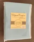 Elegant Comfort Egyptian Cotton 1500 Thread Count King/Cal King Flat Sheet Blue