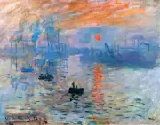 Impression, Sunrise by Claude Monet Art Print 11"x14"