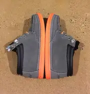 DVS Hunt Grey Suede Snow Size 6.5 Boat Deck BMX Skate Shoes $78 Box Price
