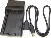 New NP-20 Small USB Camera Battery Charger AC DC for Casio EX-Z75BE Z75BK M20U S100WE S500WE S600BE S600GD S600SR S1PM S20U Z60BK Z60SR Z70BK S770BE S770BU S770RD Z75SR Z75PK Z15 Z18 Accessory