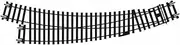 [Hornby] OO Guage Right Hand Curved Point Track, 438 mm Length