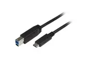 StarTech.com 2m 6 ft USB C to USB B Printer Cable - M/M - USB 3.0 (5Gbps) USB B Cable - USB C to USB B Cable - USB Type C to Typ