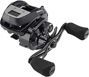 Abu Garcia Max Digital Line Counter Low Profile Baitcast Reel, Size LP (1498727), Carbon Fiber Star Drag, Max of 20lb | 9.0kg, Durable, Lightweight and Strong,Black