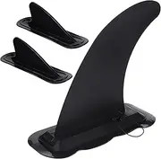 GANAZONO 3Pcs Fins for Paddleboard and Surfboard Easy Assembly Durable Fins for Enhanced Safety and Stability Surfing Compatible with Various Water Sports