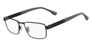 Flexon E1111 001 Men's Glasses Black Size 54 - Private Health Rebate - Blue Light Block Available