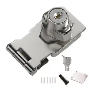 Hasp Locks Door Latch Anti-theft Security Accessory For Cabinets Doors Toolboxes