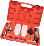 Okiyakusama Head Gasket Tester CO2 Leak Detector with 3 Bayonet Adapters Multipurpose with Storage Box Tool Kits Combustion Leak Tester