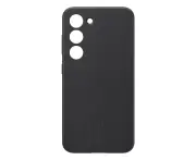 Samsung Leather Cover for Galaxy S23+ (S23plus ) - Black