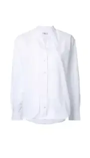 CLOSED MANDARIN COLLAR COTTON SHIRT SIZE L BRAND NEW WITH TAGS!