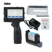 600DPI 12.7MM/0.5" Handheld Inkjet Printer Touch Screen w/ Original Cartridge