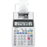 Sharp EL-1750V 12 Digit Desktop Printing Calculator Printer