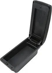 Armrest Box Console Storage, Artificial Leather Center Console Storage Box Comfortable Space Saving Replacement for Captur Clio 4