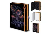 Disney Nightmare Before Christmas Themed Pumpkin King A5 Premium Notebook