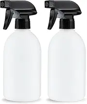 Aurnoet Spray Bottles (16oz/2Pack) - Leak Proof, Adjustable Nozzle, HDPE spray bottle for Cleaning Solution, Empty Spray Bottles For Plants, Training Pet, Hairdressing and Diluted Concentrate