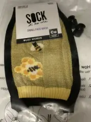 NWT Sock it To Me Standard Bumble Bee Honeycomb Face Mask Adjustable