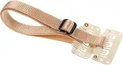 4pcs Face Lifting Strap Facelift Band Face Strap Face Stretching Products Facelift Headband Beige Nylon