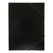 Marbig A4 Document Wallet (Black)