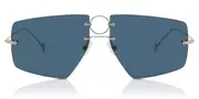 Eyepetizer David C.1-2 Men's Sunglasses Silver Size 58
