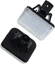 XEBRAD 2Pcsxe Light License Plate Lights, for Mazda, CX5 CX7, for Mazda, Speed 6, for Mazda, 6 Sedan GY GJ GH GG OEM Replace Car Number Plate Light