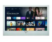 ENGLAON 24″ Full HD LED Android11 Smart IP65 Waterproof TV White finish for Bathroom