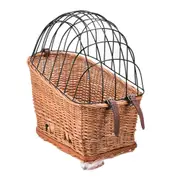 Hand Woven Dog Bicycle Basket