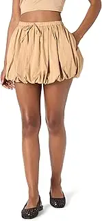 [The Drop] Women’s Irish Cream Bubble Mini Skirt, M