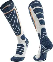 [LOGANZ] Ski Socks - Thick Thermal Snow Socks for Skiing - Breathable Winter Performance Socks for Comfortable Skiing Snowboarding Women Men