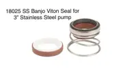 18025SS Banjo FKM (Viton type) Seal Assembly For 3” Stainless Steel Banjo Pumps