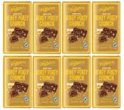 919215 8 X 250G BLOCK WHITTAKERS HOKEY POKEY CRUNCH CREAMY MILK CHOCOLATE NZ
