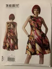 Vogue V1348 SewingPattern Tom Linda Platt Designer Dress Size 6 - 14