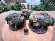 wh40k Techno Ruins of Nova Prime. Wargames kill team 40K. Scratch built
