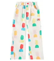 Jellymallow Shape printed cotton jersey sweatpants