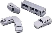 Outland Models Railway Scenery Abandoned Vehicles Set 1:87 HO Scale