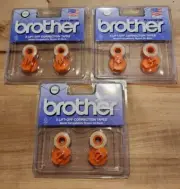 Set of 3 Brother 3010 Two Spool Lift-off Correction Tape 2 Pack BRT3010 printer