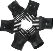Healvian 10pcs Hair Dryer Comb Diffuser Attachment High-temperature Resistant Design for Even Heat Distribution and Wind Concentration Compatible Hair Dryers