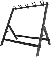STARTIST Metal Guitar Rack Guitar Organizer Easy Assembly Lightweight Multiple Guitars Stand for Home Acoustic Electric Guitars Studio, Medium