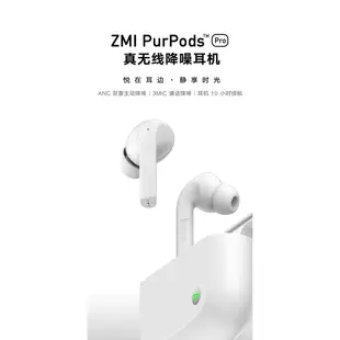 現貨台灣 紫米原廠公司貨 ZMI TW100 PurPods Pro 藍牙無線耳機 雙耳ANC降噪 真無線耳機