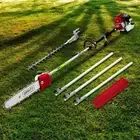 62CC Petrol Pole Chainsaw Garden Brush Cutter Tree Prunner Hedge Trimmer Tool